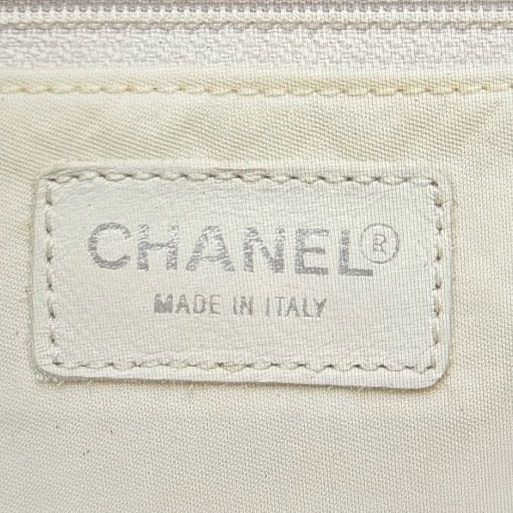 CHANEL Pink Quilted Logo Nylon Backpack - Picture 8 of 13